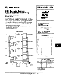 Click here to download SN74LS162AJDS Datasheet