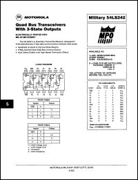 Click here to download 54LS242/BCBJC Datasheet