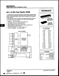 Click here to download MCM6264PC20 Datasheet