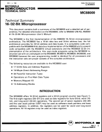 Click here to download MC68000AL6 Datasheet