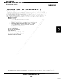 Click here to download MC6854BTCS Datasheet