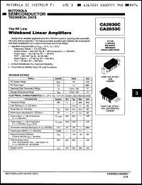 Click here to download CA2833C Datasheet