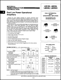 Click here to download LM2904J Datasheet