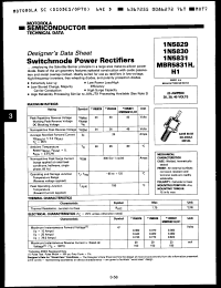 Click here to download MBR5831H Datasheet