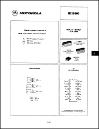 Click here to download MC10106LS Datasheet