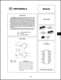 Click here to download MC10130F Datasheet