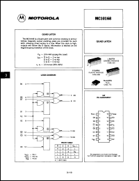 Click here to download MC10168LS Datasheet