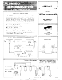 Click here to download MC12012LS Datasheet