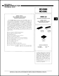 Click here to download MC145000LDS Datasheet