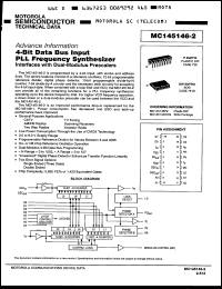 Click here to download MC145146P1S Datasheet