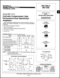 Click here to download MC1458SUD Datasheet