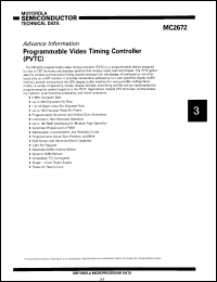 Click here to download MC2672A3LD Datasheet