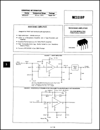 Click here to download MC3310P Datasheet