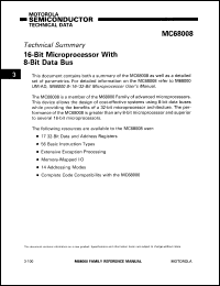 Click here to download MC68008L8S Datasheet