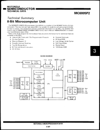 Click here to download MC6805P4P Datasheet