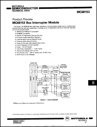 Click here to download MC68153PD Datasheet