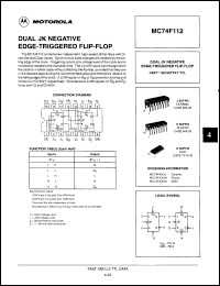 Click here to download MC74F112ND Datasheet