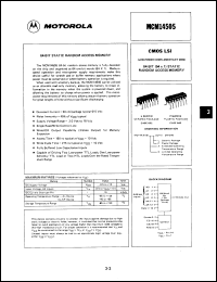 Click here to download MCM14505ALS Datasheet