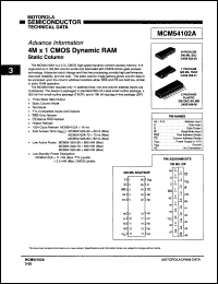 Click here to download MCM54102AT80 Datasheet