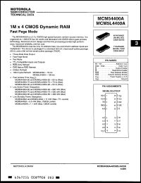 Click here to download MCM5L4400AN70 Datasheet