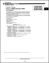 Click here to download MCM54900AJ70 Datasheet