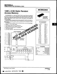 Click here to download MCM6226WJC25R2 Datasheet