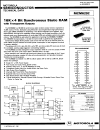 Click here to download MCM6292J35R2 Datasheet