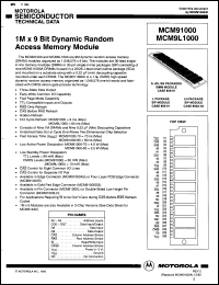 Click here to download MCM9L1000AS80 Datasheet