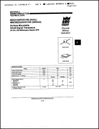 Click here to download MD2219AFHXV Datasheet