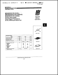 Click here to download MMCM2605HXV Datasheet