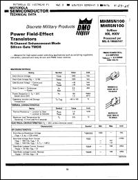 Click here to download MHR5N100HXV Datasheet