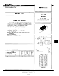 Click here to download MHW5162A Datasheet