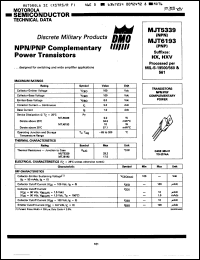 Click here to download MJT6193HX Datasheet