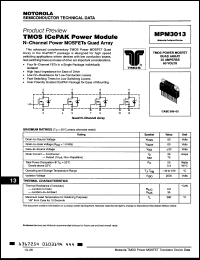 Click here to download MPM3013 Datasheet