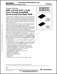 Click here to download MCM63F919TQ7R Datasheet