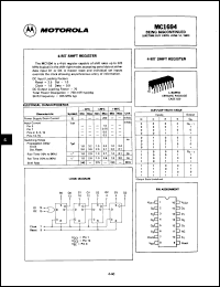 Click here to download MC10100FNR2 Datasheet