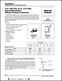 Click here to download MPX100GVP Datasheet