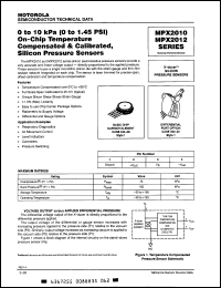 Click here to download MPX2010GVSX Datasheet