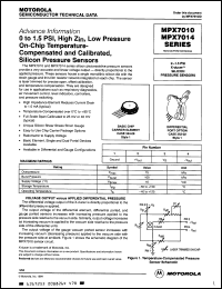 Click here to download MPX7014GVP Datasheet