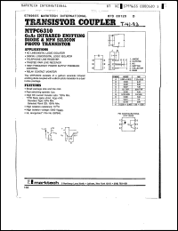 Click here to download MTPC6310 Datasheet