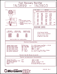 Click here to download 1N3900 Datasheet