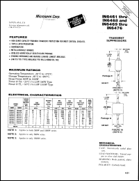 Click here to download 1N6475 Datasheet