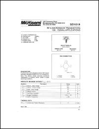 Click here to download SD1019-05 Datasheet