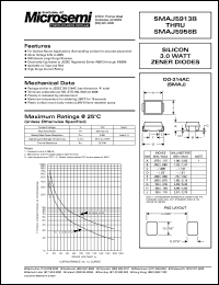 Click here to download SMAJ5954 Datasheet