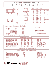 Click here to download UFT12150 Datasheet