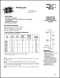 Click here to download 1N827-1 Datasheet