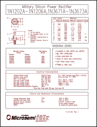 Click here to download JANTX1N3673RA Datasheet