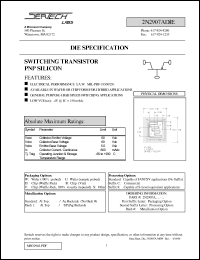 Click here to download 2N29071AW Datasheet