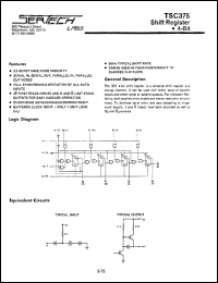 Click here to download TSC375 Datasheet