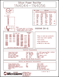 Click here to download 1N4050R Datasheet